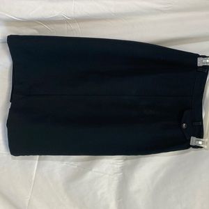 Black pencil skirt